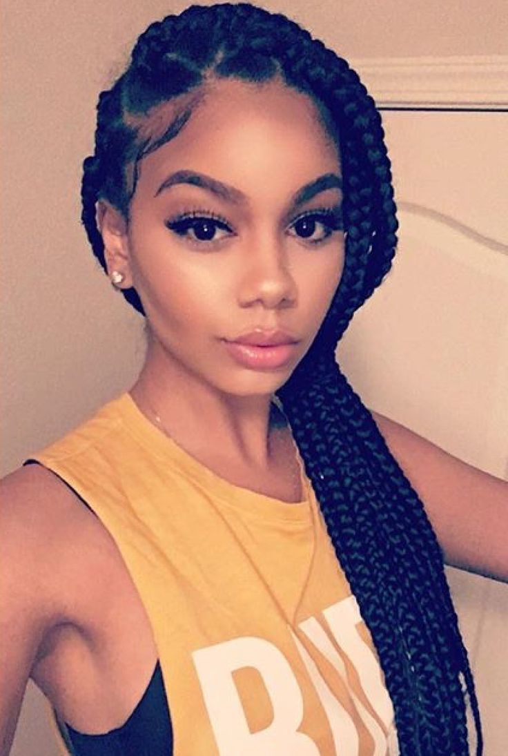 Most Recently Released Box Braids Pony Hairstyles With Regard To Image Result For Jumbo Box Braids Ponytail Most Delightful Of Jumbo (Gallery 4 of 20)