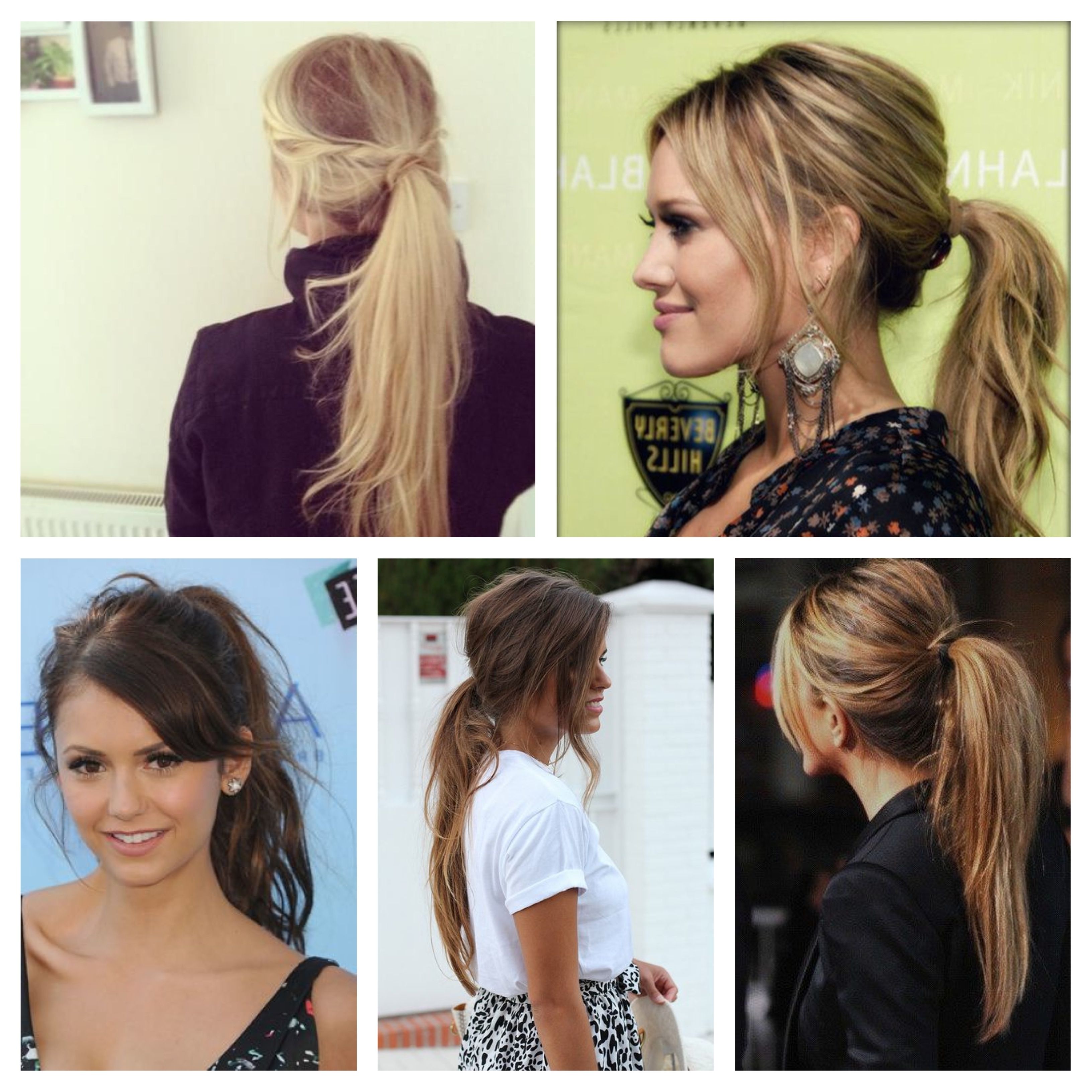 [%most Recently Released Long Messy Pony With Braid For The 12 Days Of Summer] #5. Five Hairstyles For Class | A Girl's Best|the 12 Days Of Summer] # (View 6 of 20)