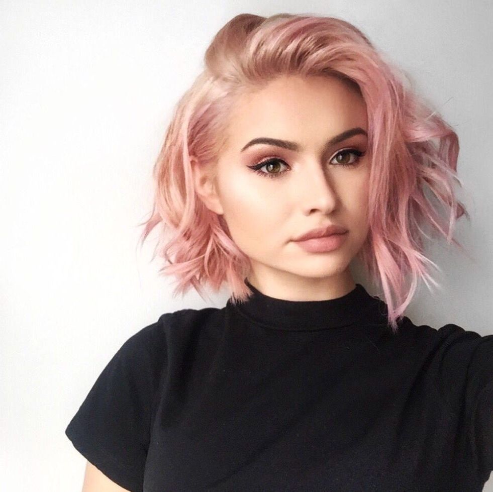 Most Up To Date Blonde Bob Hairstyles With Lavender Tint Throughout Love Her Haircut Want To Cut This Way, But Also Want To See It (View 17 of 20)