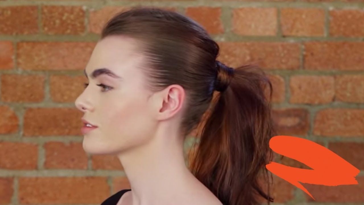 Newest Glossy Twisted Look Ponytail Hairstyles Pertaining To How To Do A Modern Ponytail With George Northwood (View 17 of 20)