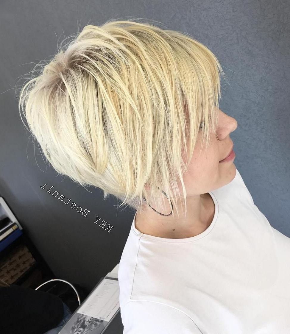 Newest Paper White Pixie Cut Blonde Hairstyles Throughout 100 Mind Blowing Short Hairstyles For Fine Hair (View 3 of 20)