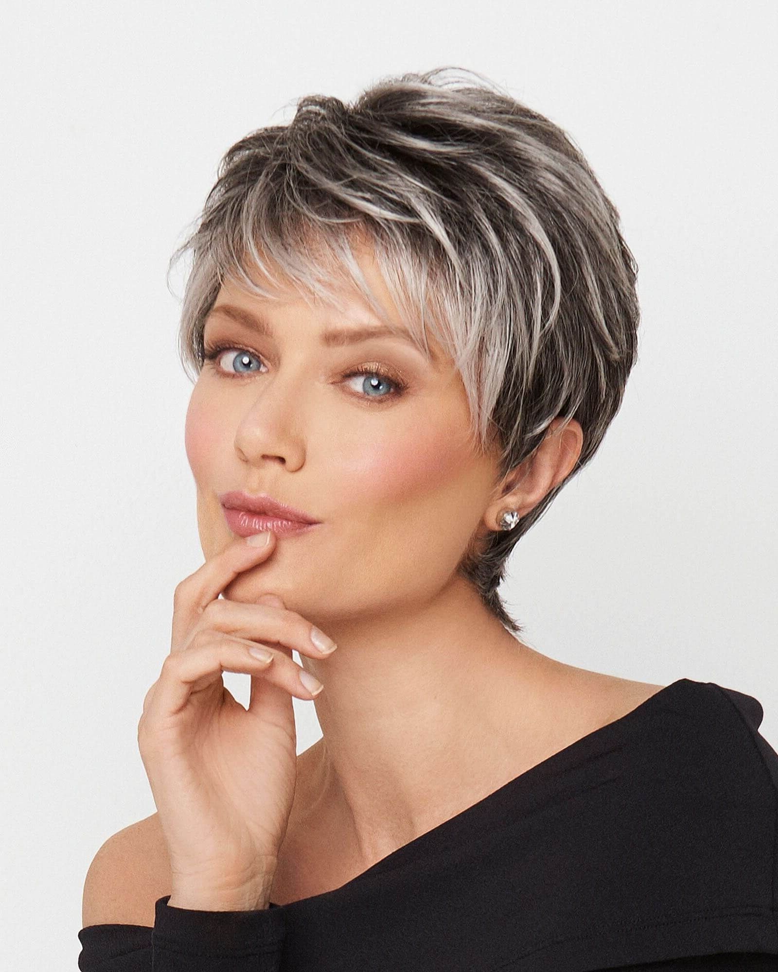Newest Undercut Blonde Pixie Hairstyles With Dark Roots Within 50 Pixie Haircuts You'll See Trending In  (View 17 of 20)