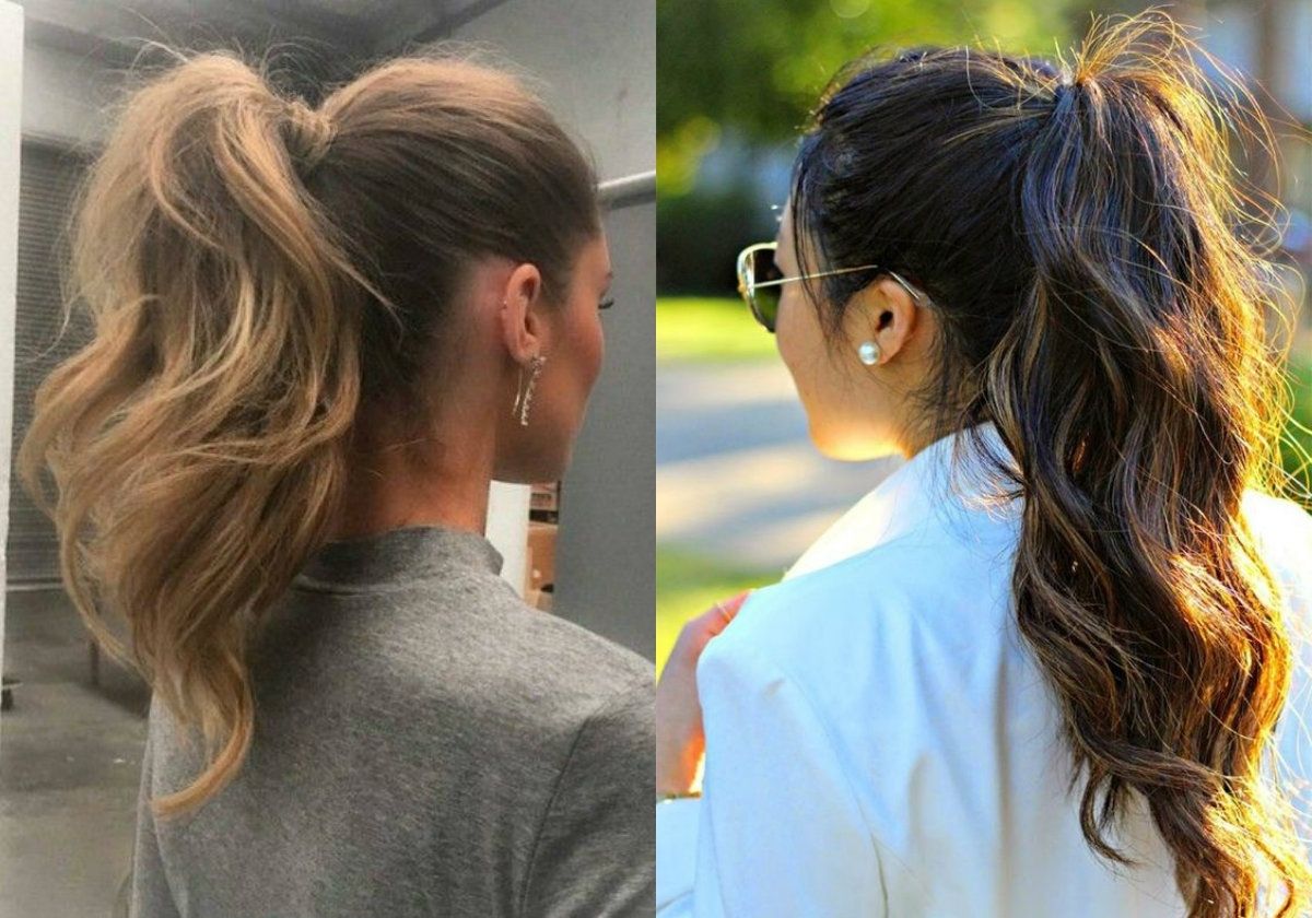 Perfectly Easy Ponytail Hairstyles (View 10 of 20)