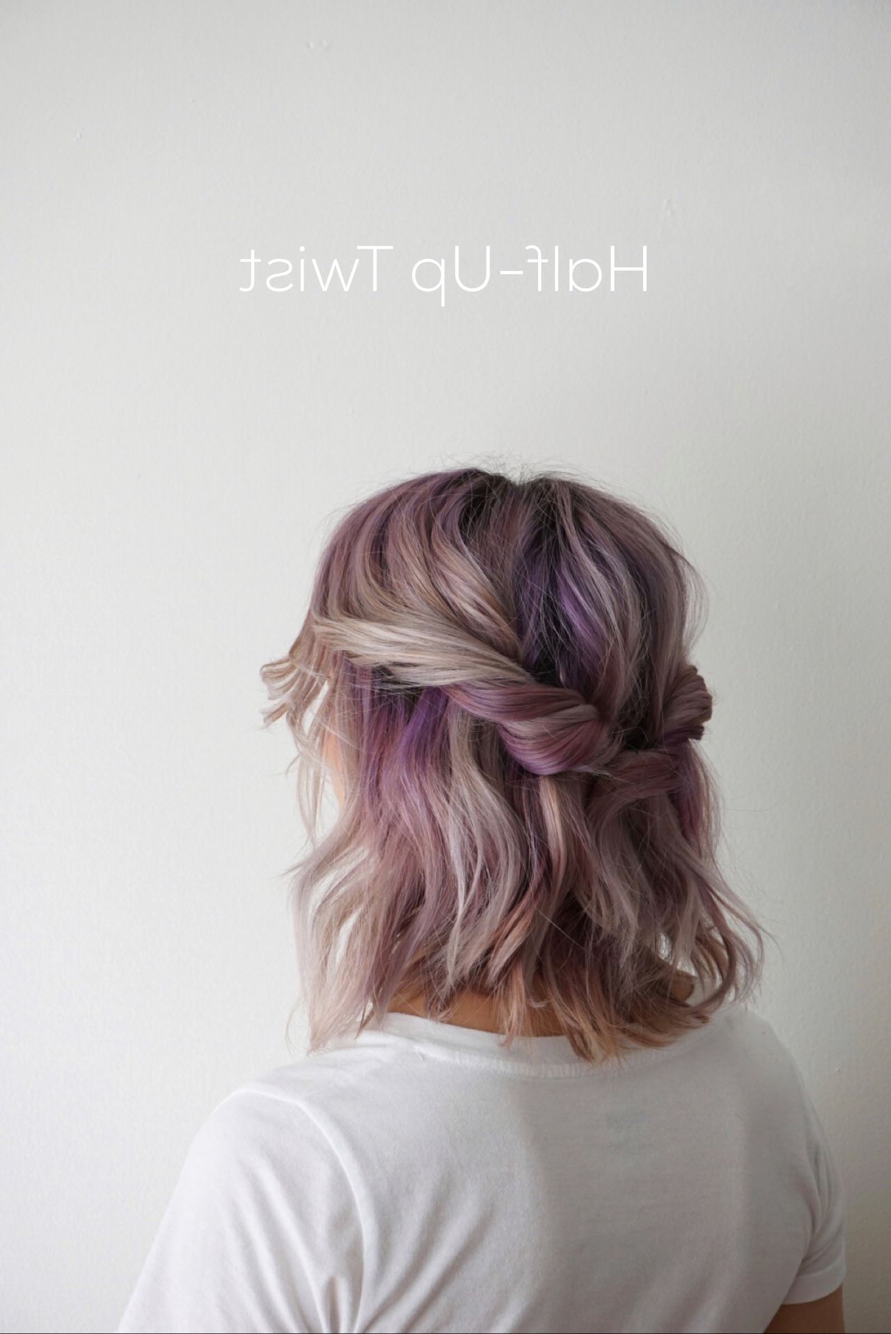 Pinte… With Favorite Dyed Simple Ponytail Hairstyles For Second Day Hair (Gallery 13 of 20)