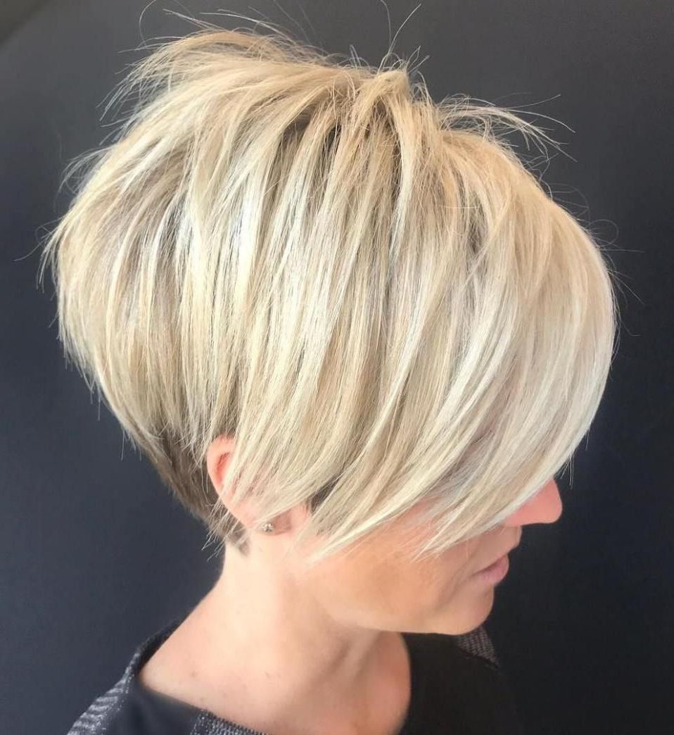 Pinterest Pertaining To Fashionable Paper White Pixie Cut Blonde Hairstyles (View 10 of 20)