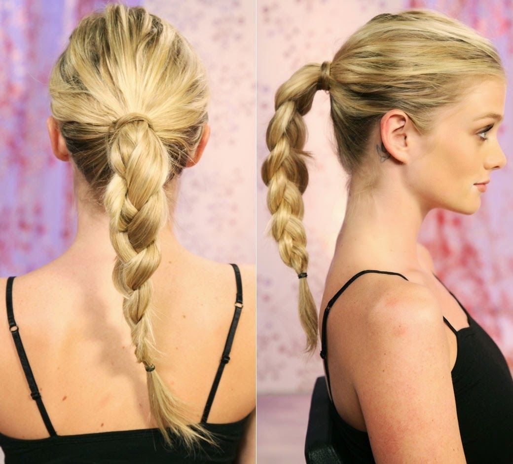 Popular Fancy And Full Side Ponytail Hairstyles Intended For 4 Amazing Ponytail Hairstyles For Beautiful Girls ~ Celebrity Hairstyle (View 9 of 20)