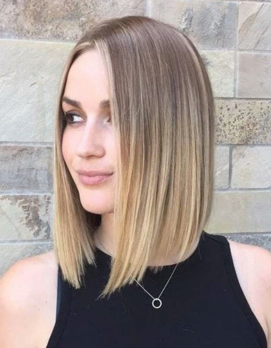 Preferred Blonde Lob Hairstyles With Middle Parting Intended For Pinyanaëlle Verduyckt On Color (View 17 of 20)