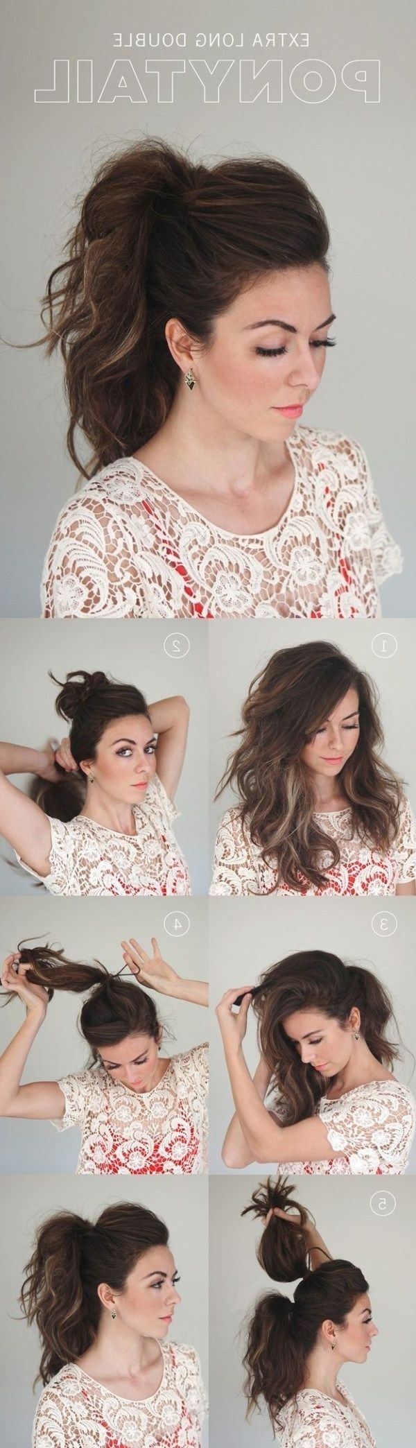 Recent Bouffant Ponytail Hairstyles For Long Hair Pertaining To 35 Must See Ponytail Ideas That Will Totally Refresh Your Long Hair Look (View 16 of 20)