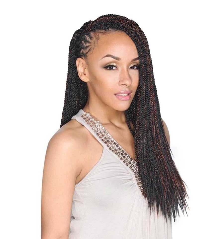 [%recent Cornrows And Senegalese Twists Ponytail Hairstyles For Zury Sis Bulk & Braid Micro Senegalese Twist 20 Inch (100% Hand Braided)|zury Sis Bulk & Braid Micro Senegalese Twist 20 Inch (100% Hand Braided) For Famous Cornrows And Senegalese Twists Ponytail Hairstyles%] (View 6 of 20)