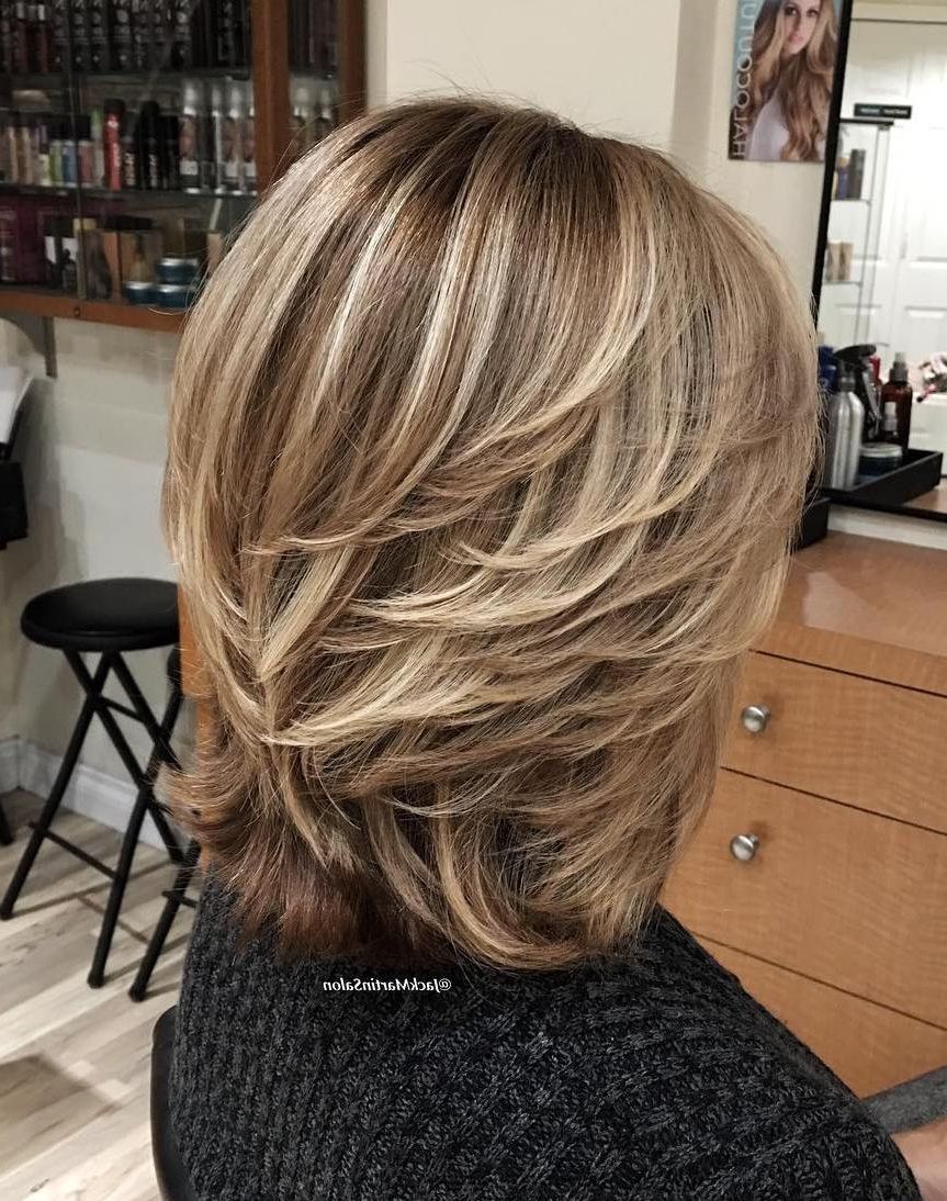 [%recent Shoulder Grazing Strawberry Shag Blonde Hairstyles Within The Best Hairstyles For Women Over 50: 80 Flattering Cuts [2018 Update]|the Best Hairstyles For Women Over 50: 80 Flattering Cuts [2018 Update] Inside Fashionable Shoulder Grazing Strawberry Shag Blonde Hairstyles%] (View 15 of 20)