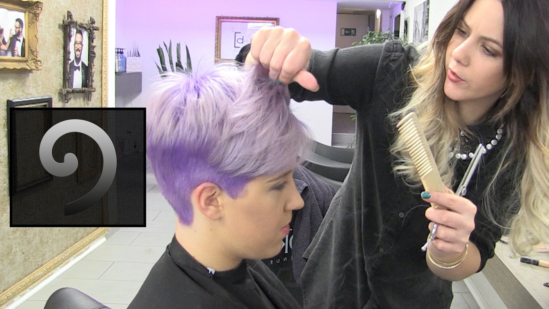 Short Pixie Hairtrend Undercut Extreme Haircut Makeover & Dying With Regard To Most Recently Released Platinum And Purple Pixie Blonde Hairstyles (View 11 of 20)