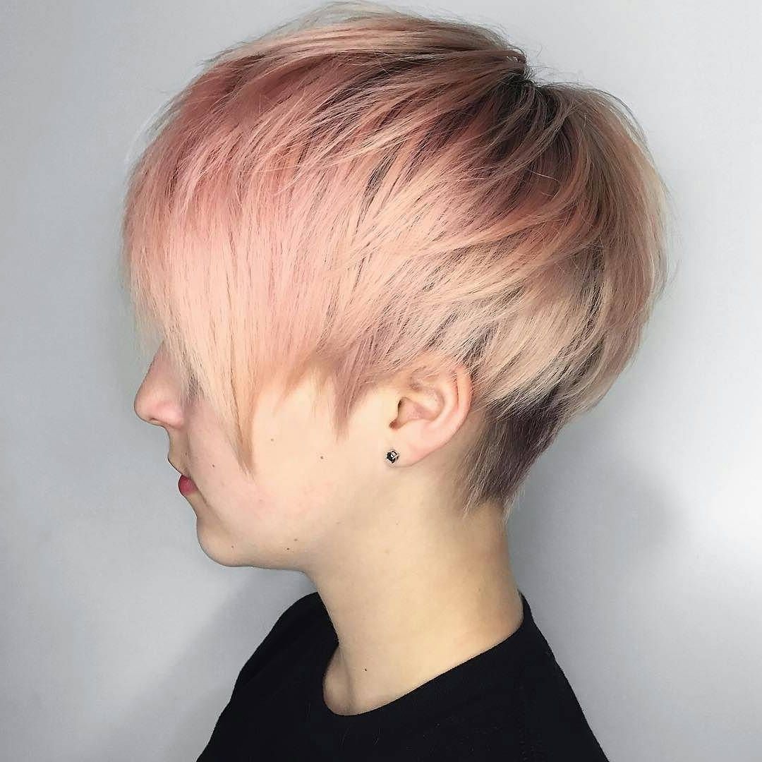Styles Weekly Pertaining To 2017 Rose Gold Pixie Hairstyles (View 18 of 20)
