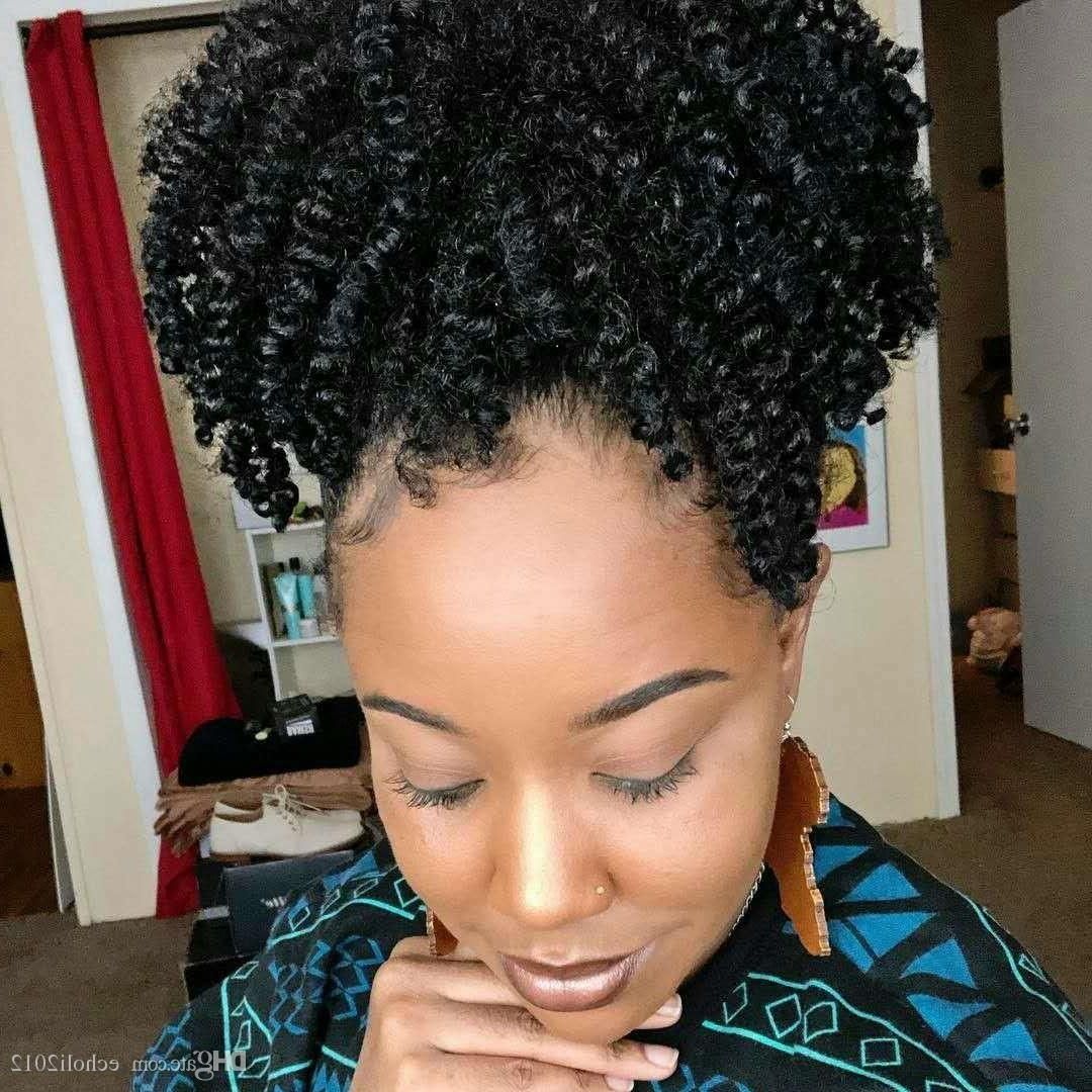 Trendy Curly Pony Hairstyles For Ultra Long Hair With Natural Ponytail Hairpieces African American Afro Short Kinky Curly (Gallery 20 of 20)