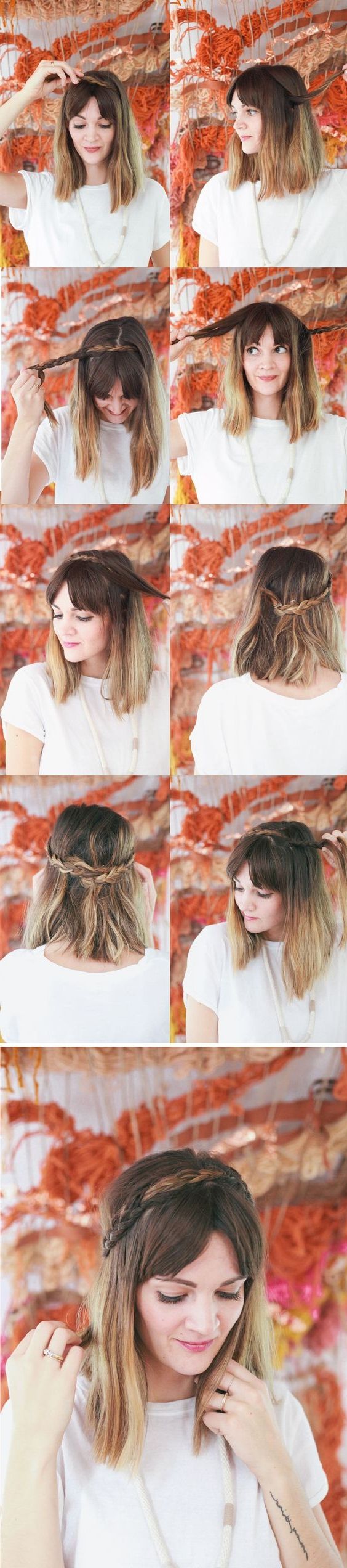 Trendy Midi Half Up Half Down Ponytail Hairstyles For 18 Half Up Hairstyles For Short And Medium Length Hair To Try Now (View 7 of 20)