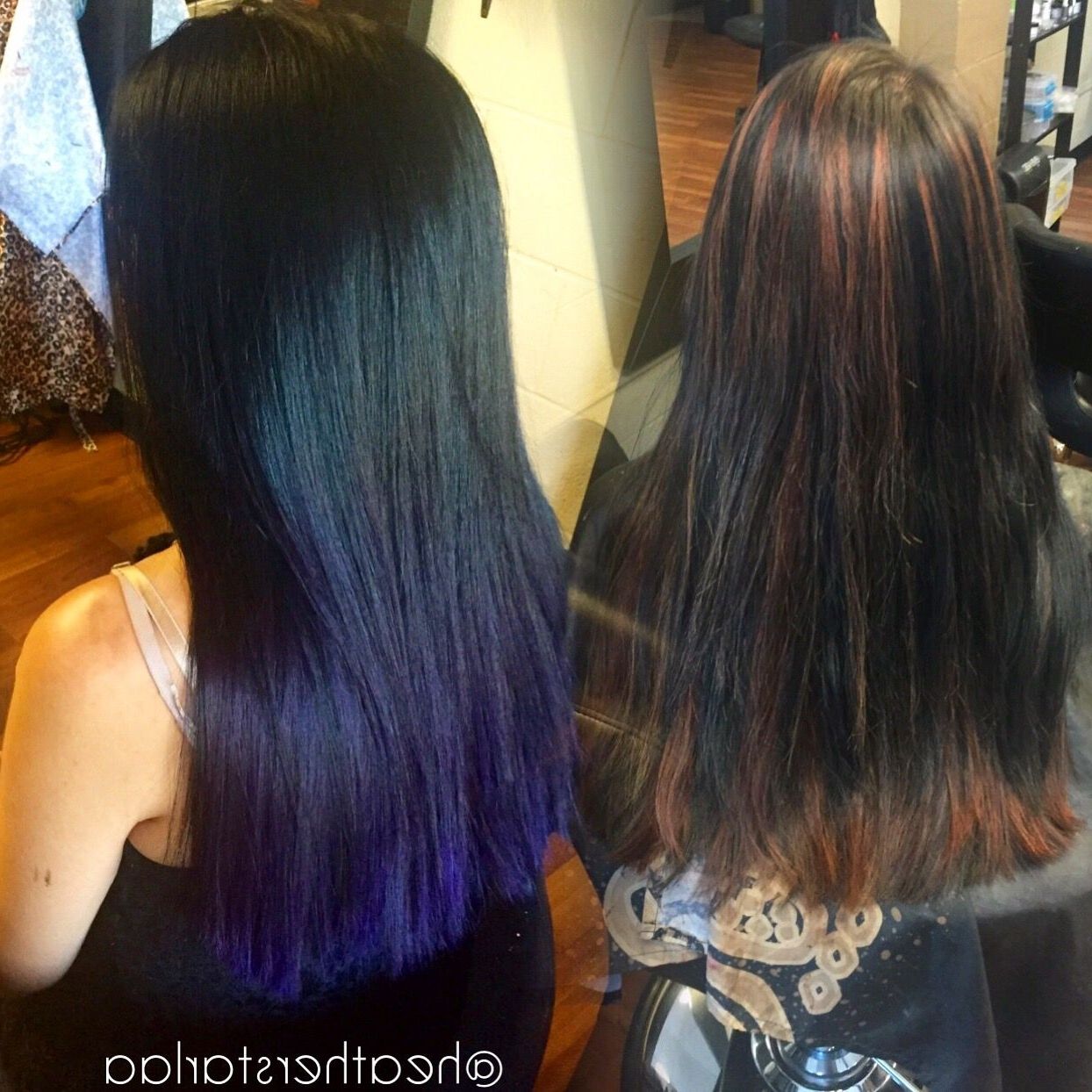 Trendy Porcelain Princess Karate Chop Blonde Hairstyles Pertaining To Black To Violet Balayage Ombre. Violet Hair. Purple Hair (View 16 of 20)