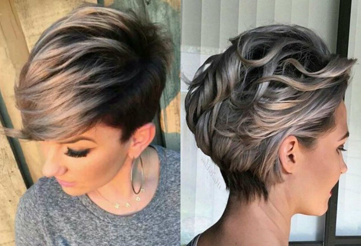 Vivacious Short Pixie Haircuts With Highlights (View 15 of 20)