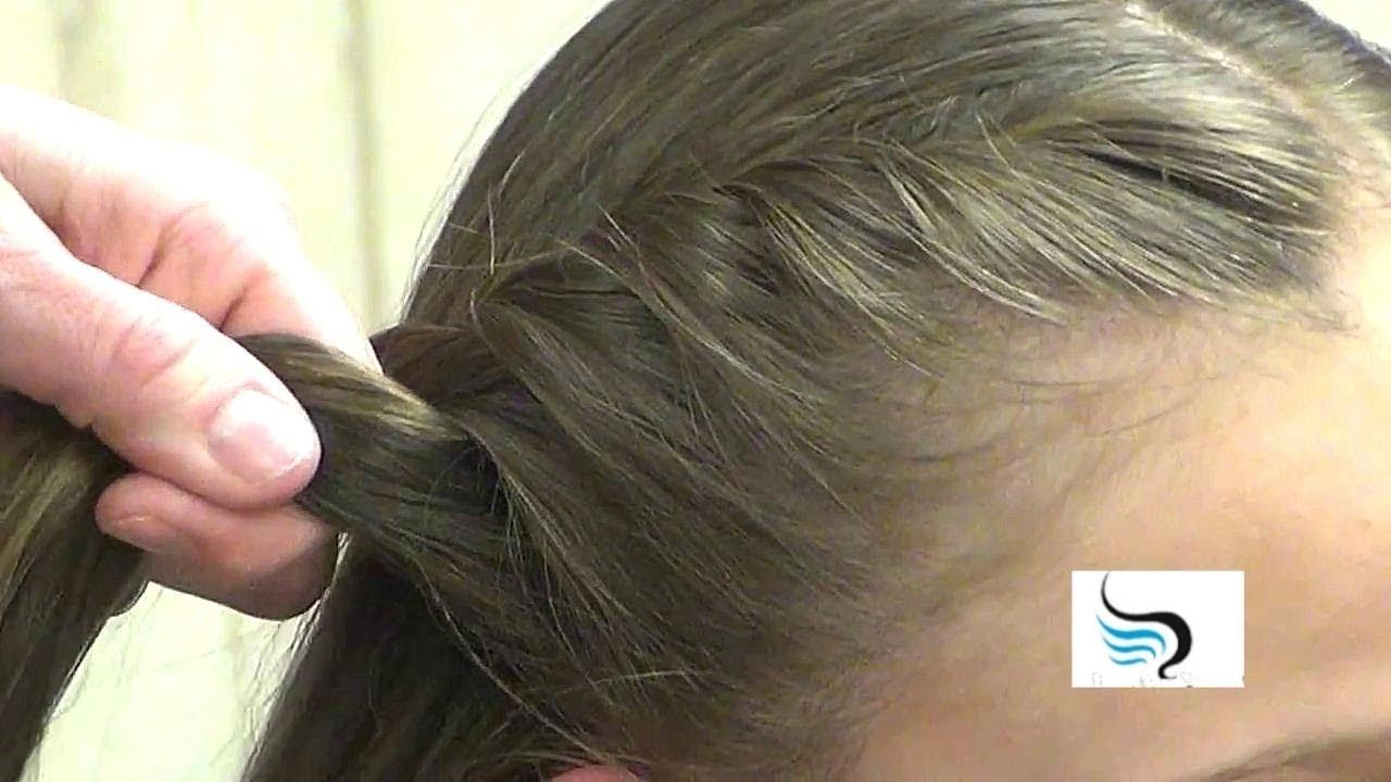 Well Known Braided Headband And Twisted Side Pony Hairstyles In How To Ponytail Hairstyles: Twist Side Wrap Ponytail Styles – Youtube (View 4 of 20)