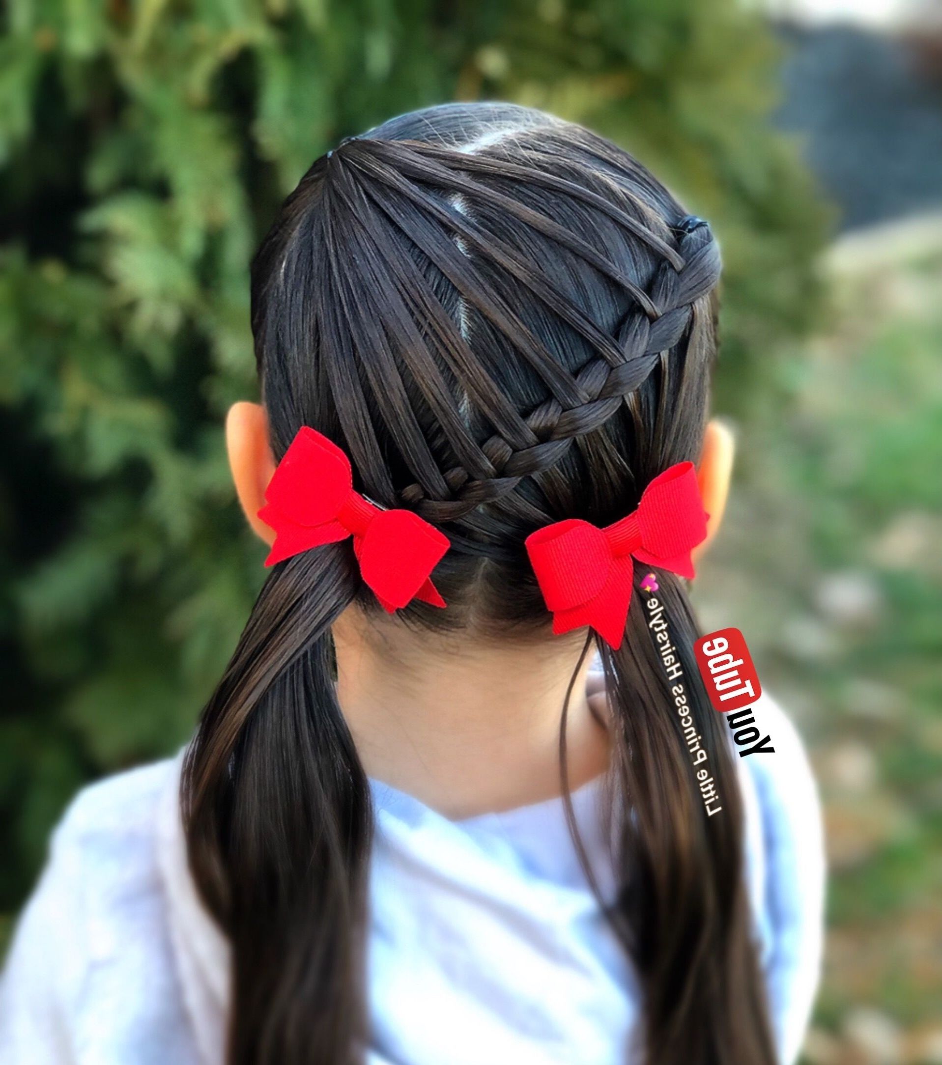 Well Known Princess Like Ponytail Hairstyles For Long Thick Hair In Pinlittle Princess Hairstyle On Peinados Para Niñas Youtube (View 18 of 20)