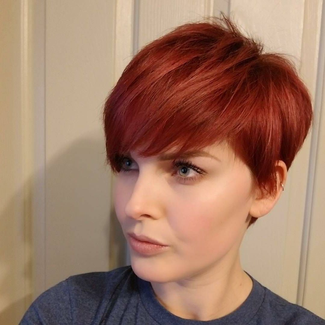 Well Known Ravishing Red Pixie Hairstyles With 10 Daring Pixie Haircuts For Women, Short Hairstyle And Color  (View 1 of 20)