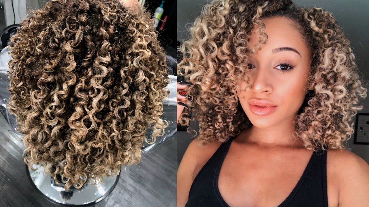 Well Liked White Blonde Curls Hairstyles Intended For 10 Tips To Keep Blonde Curly Hair Healthy! – Youtube (View 17 of 20)