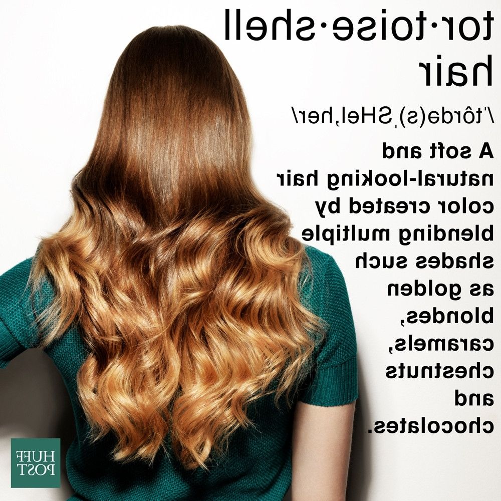 What The Heck Is Tortoiseshell Hair, And How Do You Get It Within 2018 Tortoiseshell Curls Blonde Hairstyles (View 17 of 20)