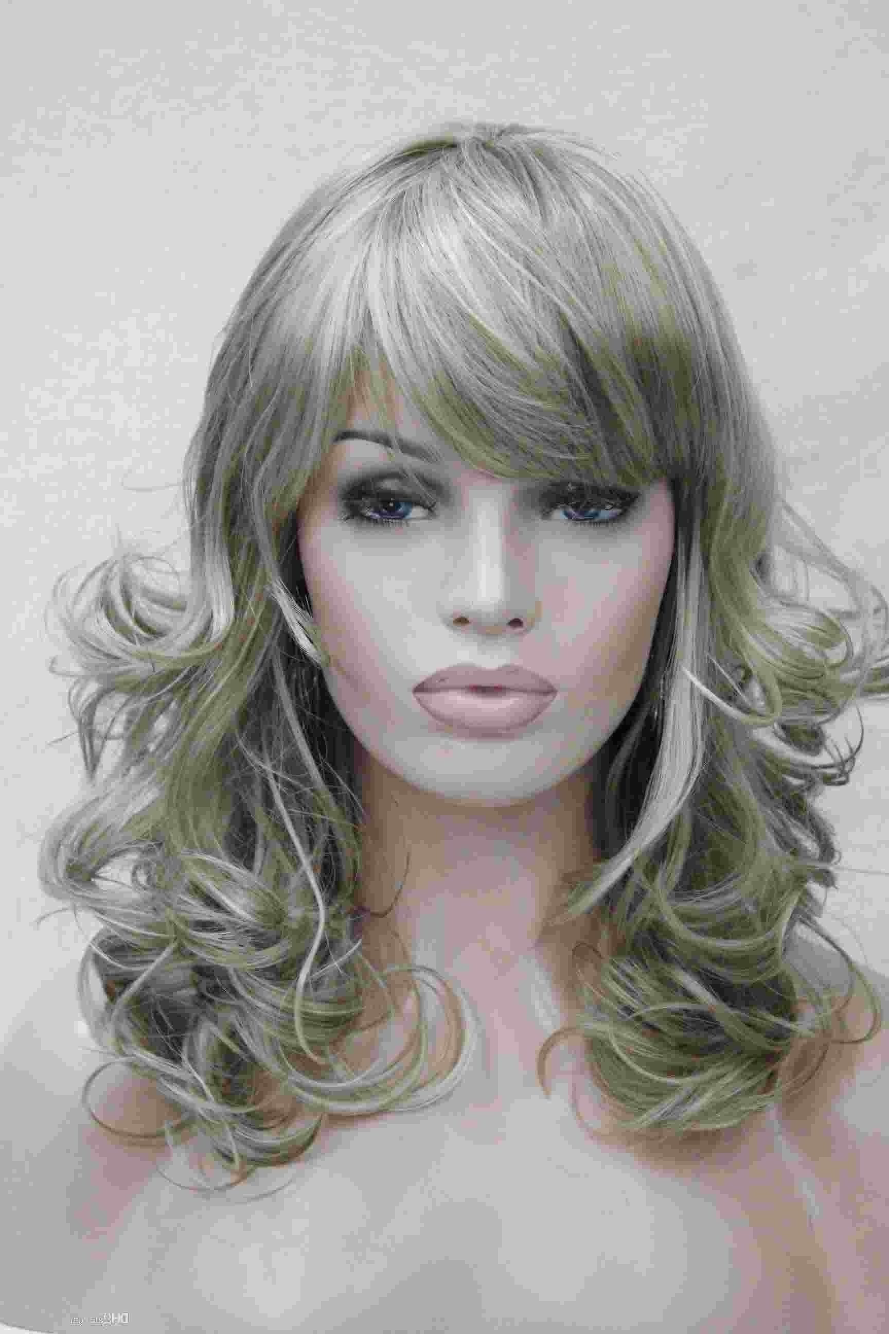 Widely Used Soft Flaxen Blonde Curls Hairstyles Intended For 2017 Charming Fashion Charming Healthy Flaxen With Blonde Medium (View 17 of 20)