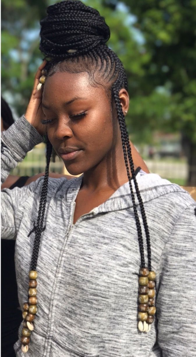 Would You Want To Spend This Much Time On These Chunky & Beautiful Within Most Recently Released Chunky Black Ghana Braids Ponytail Hairstyles (View 4 of 20)
