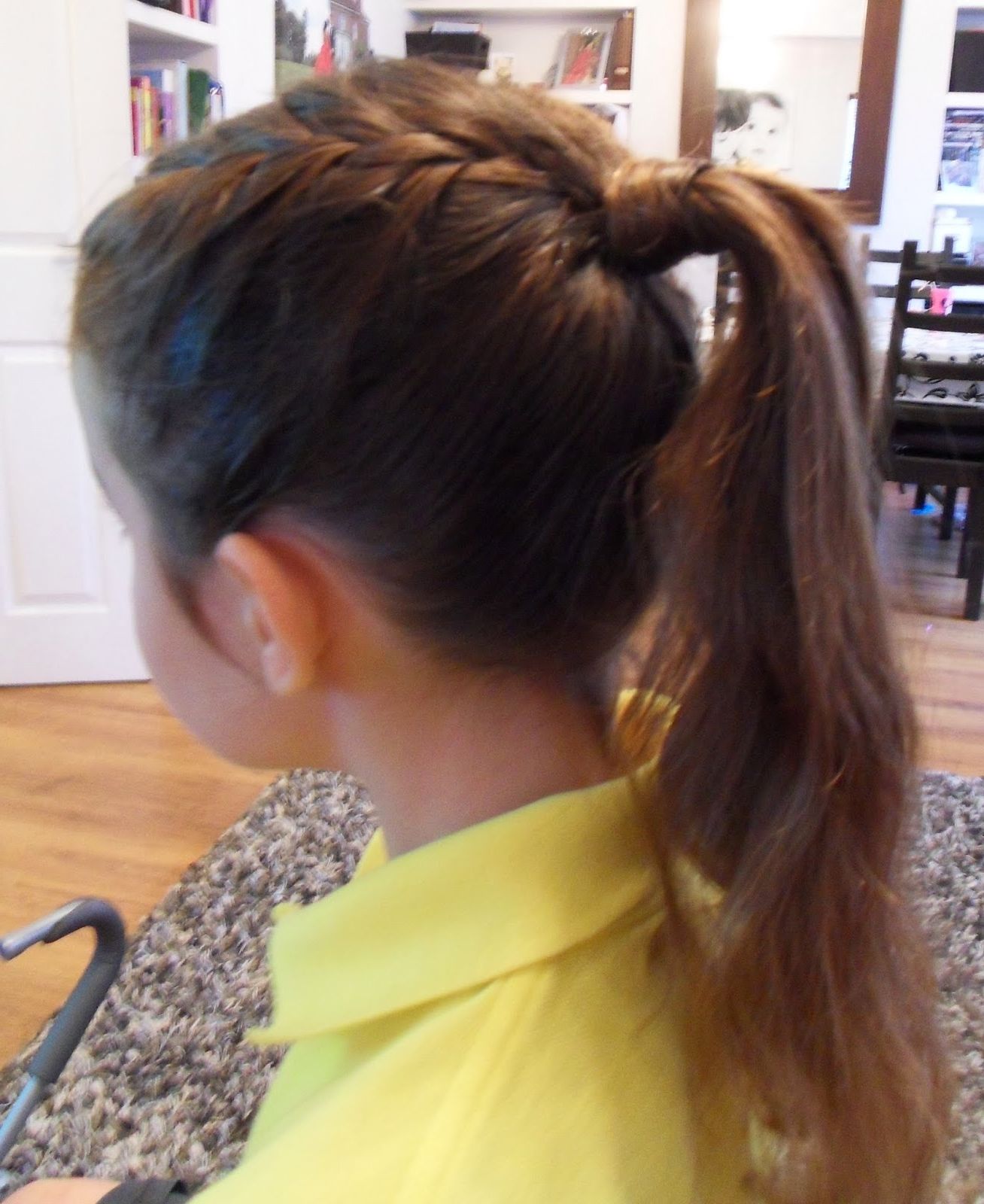 Yummy Mummy Survival: Girls Hairstyles – French Braid Into Pony Tail In Latest French Braids Pony Hairstyles (View 10 of 20)