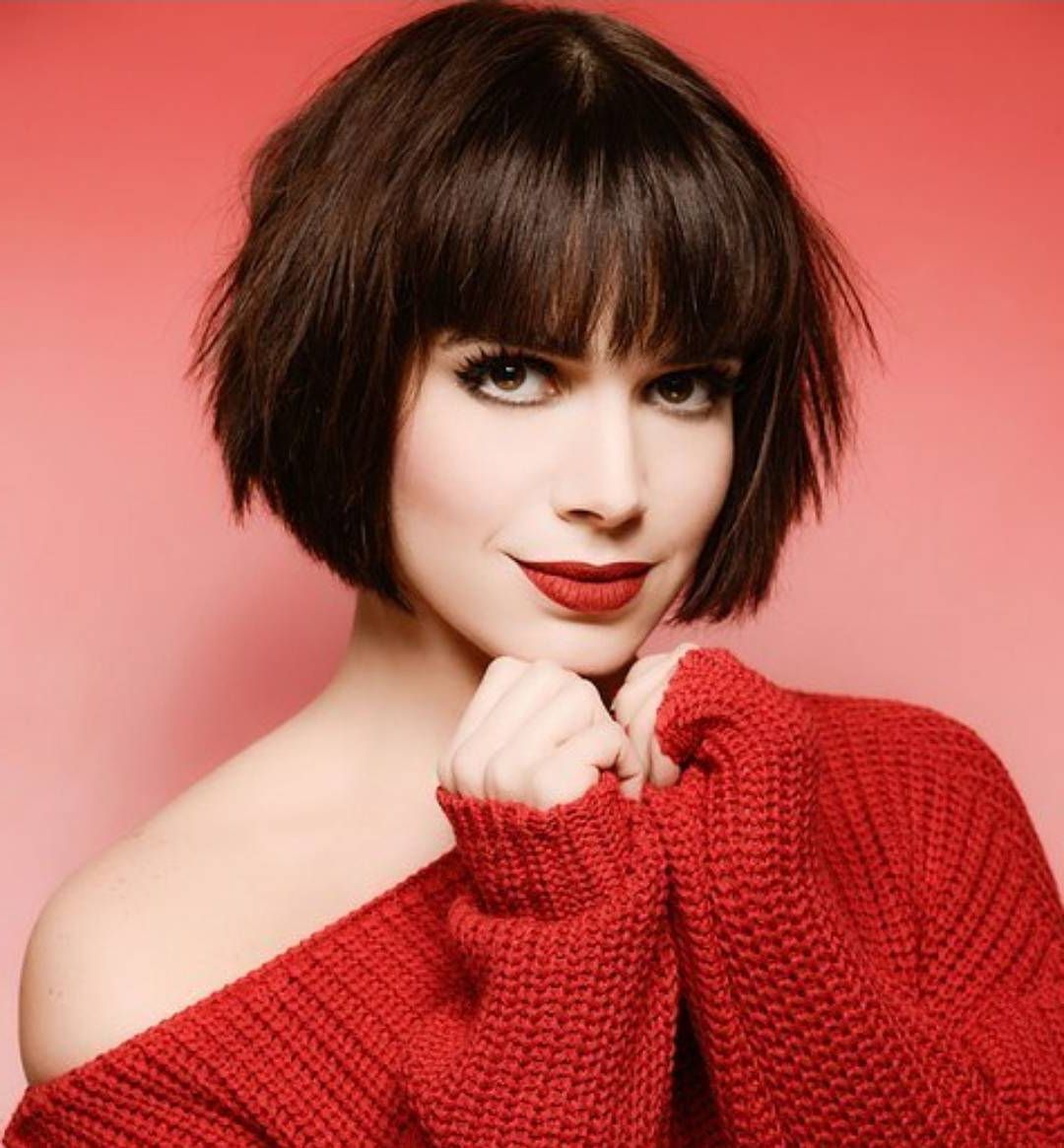 10 Chic Short Bob Haircuts That Balance Your Face Shape! – Short Intended For Razored Pixie Bob Haircuts With Irregular Layers (View 15 of 20)