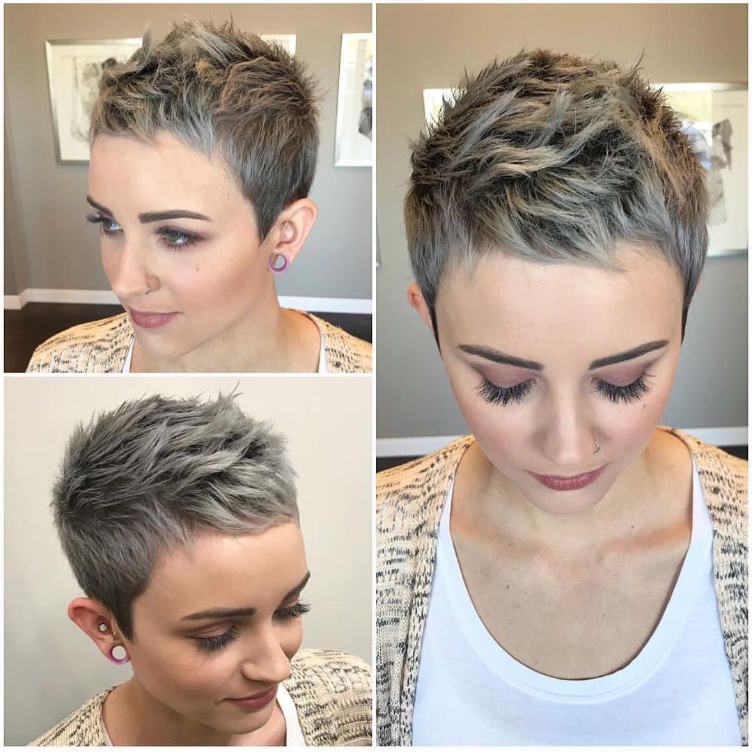 10 Stylish Pixie Haircuts – Women Short Undercut Hairstyles 2018 – 2019 With Regard To Edgy Pixie Haircuts For Fine Hair (View 18 of 20)
