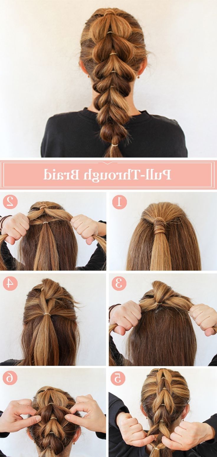 15 Adorable French Braid Ponytails For Long Hair – Popular Haircuts Inside Widely Used Trendy Two Tone Braided Ponytails (View 3 of 20)