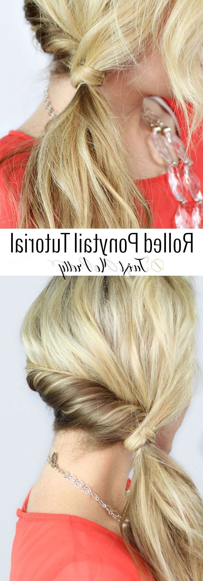 15 Hot Side Ponytail Hairstyles: Romantic, Sleek, Sexy& Casual Looks For Fashionable Romantic Ponytail Hairstyles (View 8 of 20)