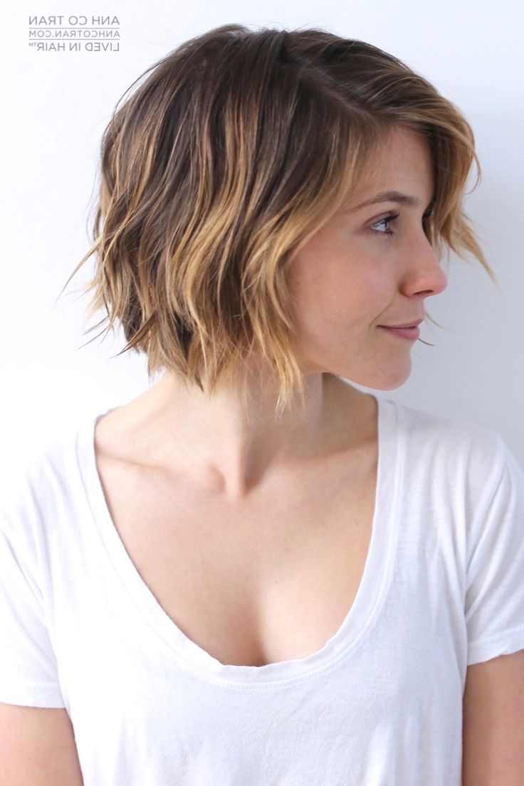17 Cute Choppy Bob Hairstyles We Love | Styles Weekly For Messy Choppy Layered Bob Hairstyles (View 10 of 20)