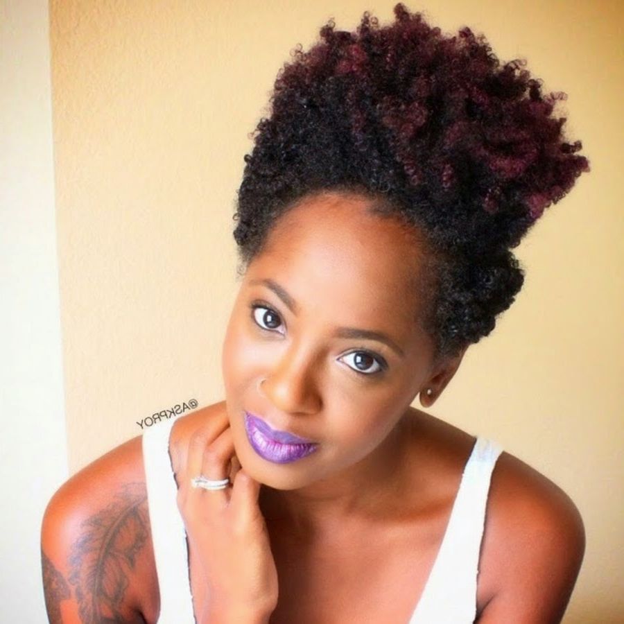 23 Must See Short Hairstyles For Black Women | Styles Weekly In Curly Black Tapered Pixie Hairstyles (View 4 of 20)