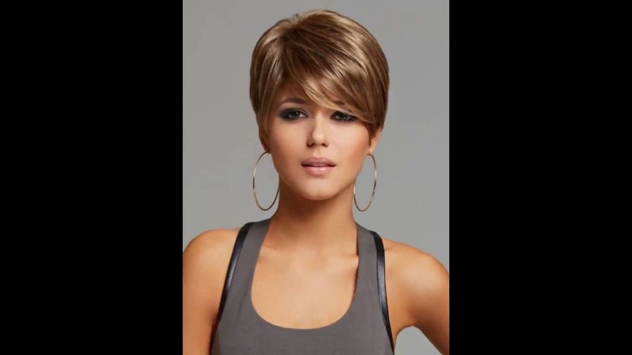 30 Short Hairstyles With Bangs Thick Hair | Short Thick Hairstyles In Straight Pixie Hairstyles For Thick Hair (View 7 of 20)
