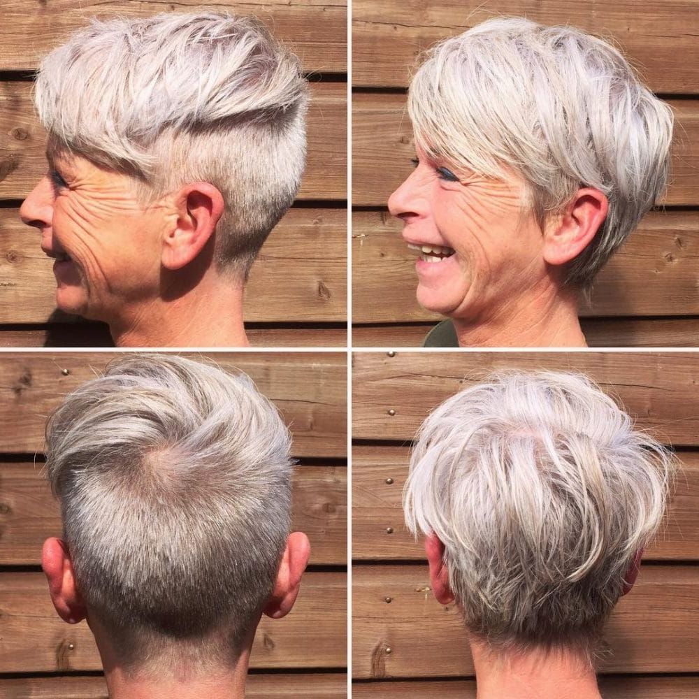 39 Classiest Short Hairstyles For Women Over 50 Of 2018 Regarding Edgy Pixie Haircuts For Fine Hair (View 15 of 20)