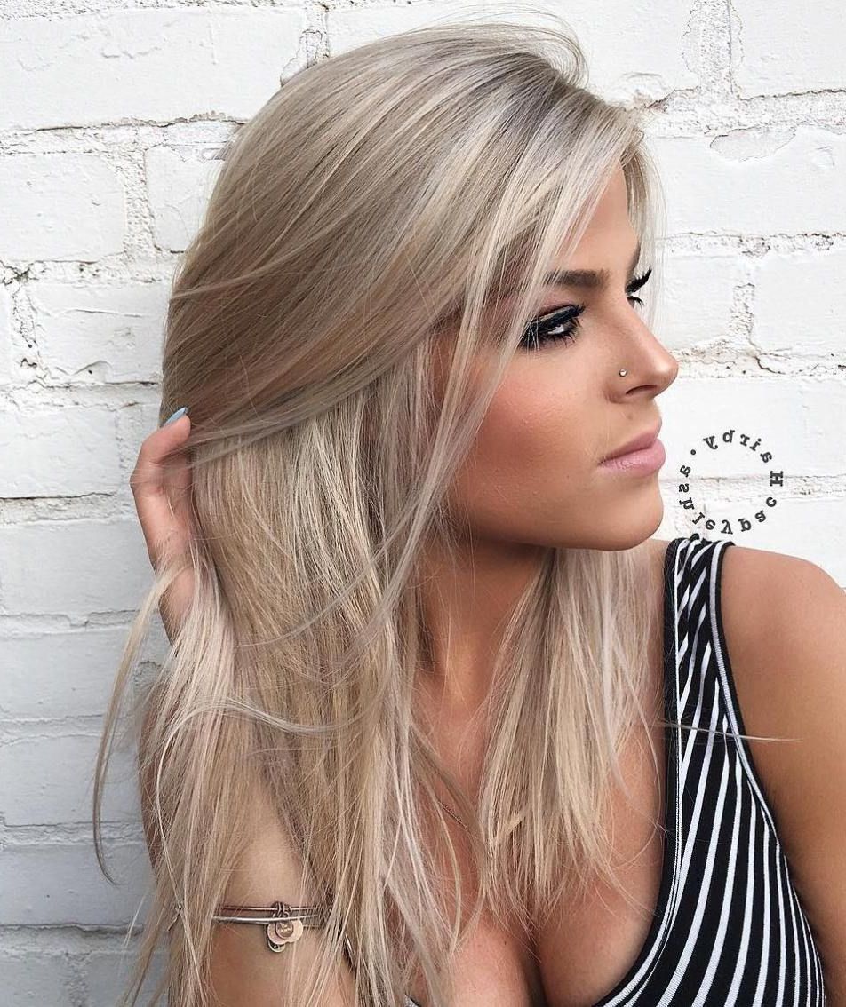 40 Styles With Medium Blonde Hair For Major Inspiration In 2018 Within Dirty Blonde Pixie Hairstyles With Bright Highlights (View 15 of 20)