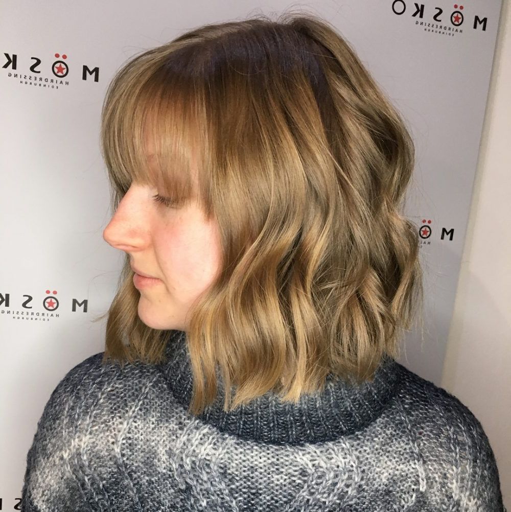 43 Greatest Wavy Bob Hairstyles – Short, Medium And Long In 2018 With Regard To Sexy Tousled Wavy Bob For Brunettes (View 14 of 20)