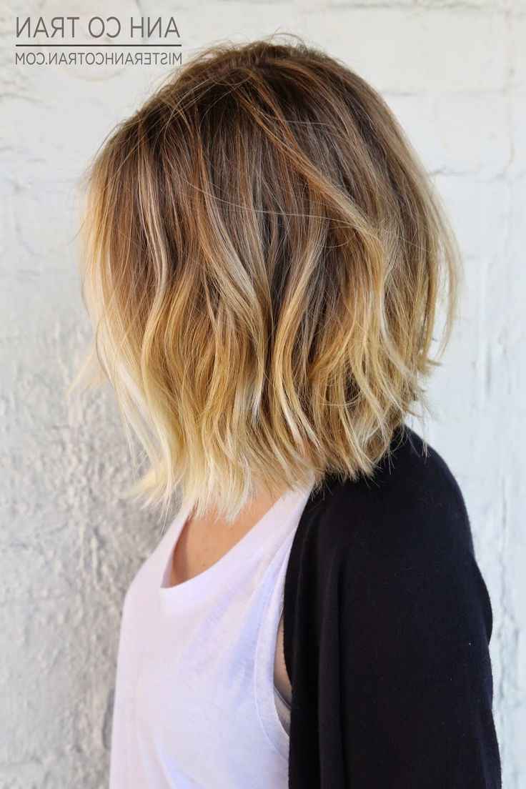 50 Hottest Bob Haircuts & Hairstyles For 2018 – Bob Hair Intended For Tousled Wavy Bronde Bob Hairstyles (View 11 of 20)