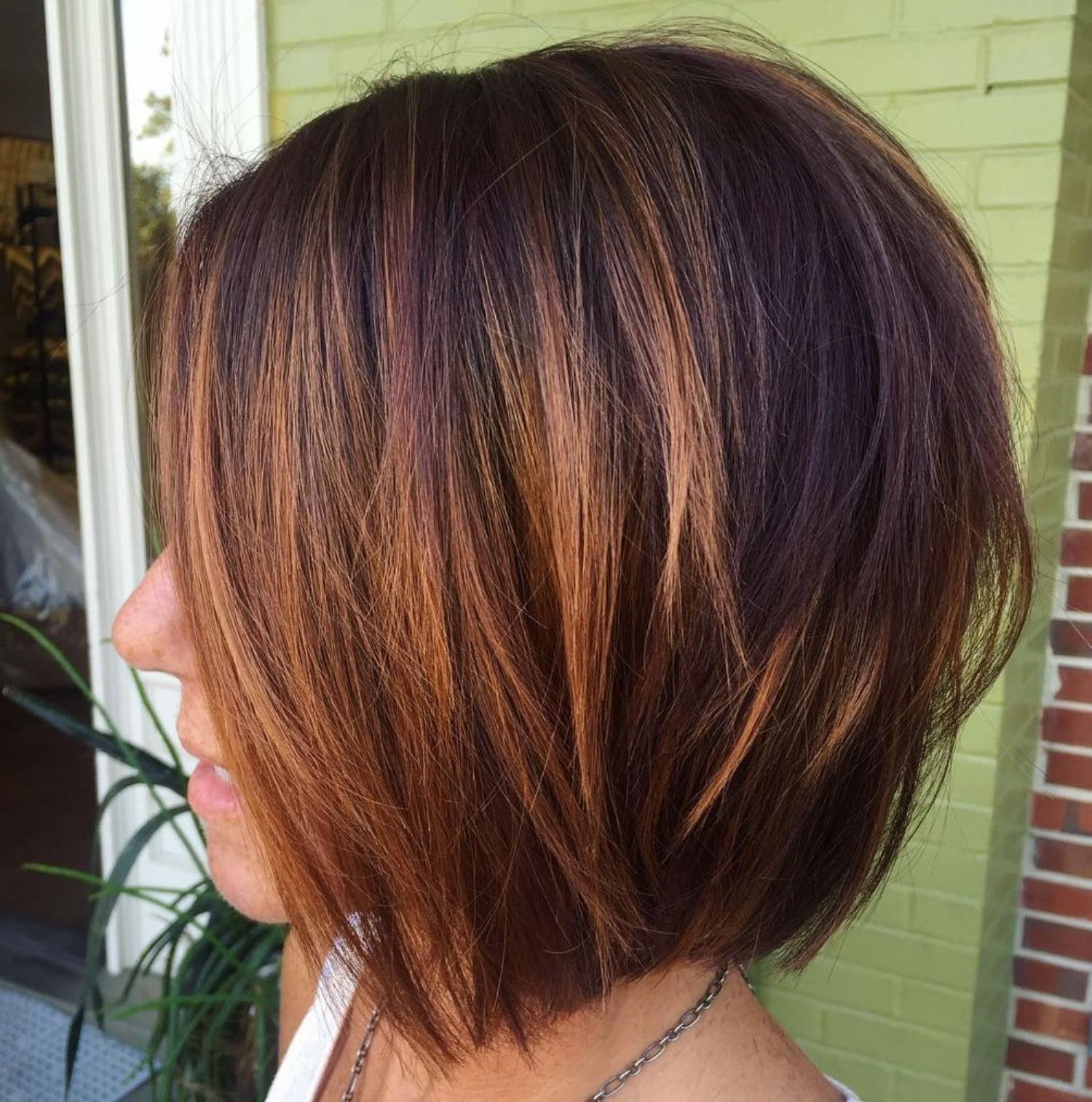 60 Layered Bob Styles: Modern Haircuts With Layers For Any Occasion With Regard To Layered Caramel Brown Bob Hairstyles (View 1 of 20)