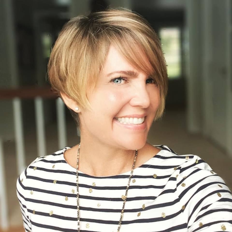 60 Trendiest Low Maintenance Short Haircuts You Would Love To Sport Intended For Rounded Pixie Bob Haircuts With Blonde Balayage (View 20 of 20)