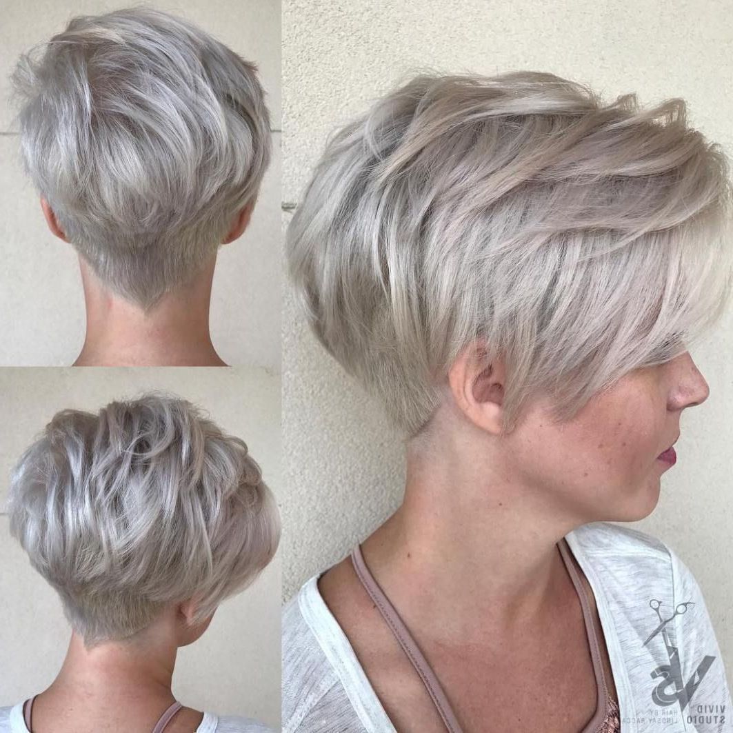 70 Short Shaggy, Spiky, Edgy Pixie Cuts And Hairstyles In 2018 Regarding Choppy Pixie Bob Haircuts With Stacked Nape (View 1 of 20)