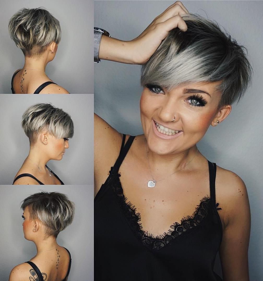 70 Short Shaggy, Spiky, Edgy Pixie Cuts And Hairstyles In 2018 With Layered Pixie Hairstyles With An Edgy Fringe (View 10 of 20)