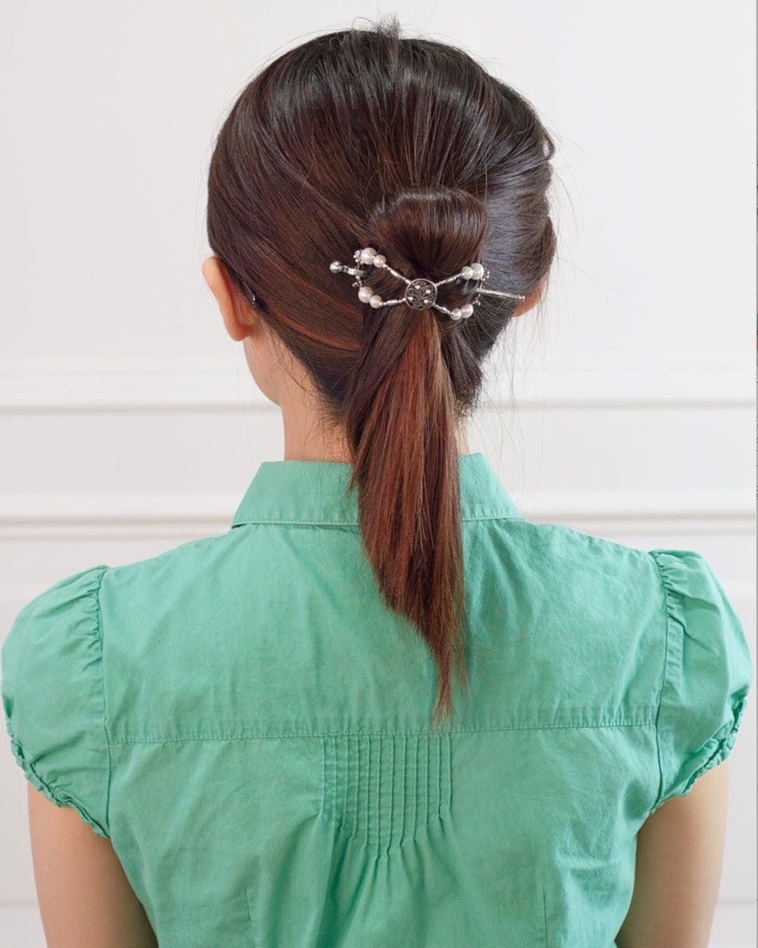 90 Beautiful Easy And Elegant Updos — Best For Any Events Check More Within Well Liked Elegant Ponytail Hairstyles For Events (View 15 of 20)