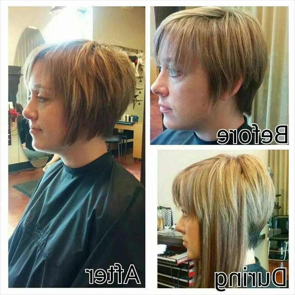 Added Extensions To Help Grow Out Pixie Cut | Hairs N Cuts In 2018 With Stylish Grown Out Pixie Hairstyles (View 11 of 20)