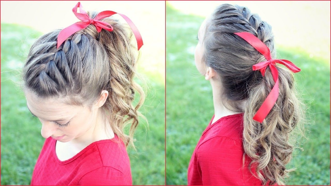 Braidsandstyles12 Throughout Most Recently Released French Braid Ponytail Hairstyles With Curls (View 1 of 20)