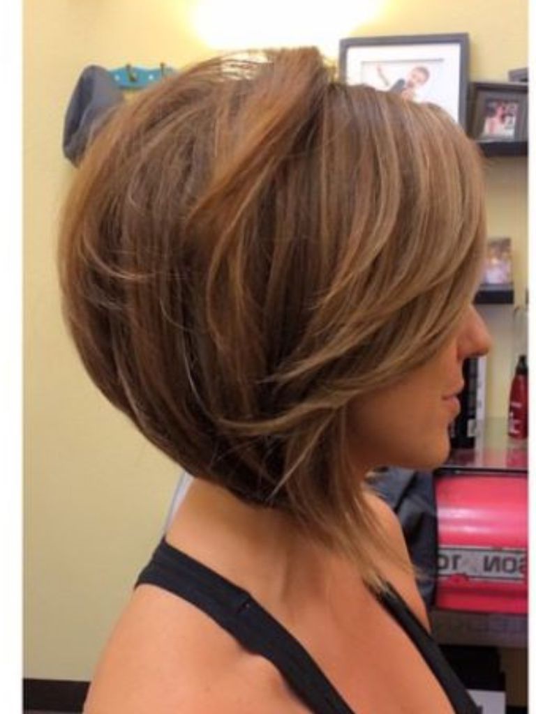 Cut; Inverted Bob With Side Swept Fringe, Though Hate Those Long Within Inverted Bob Hairstyles With Swoopy Layers (View 2 of 20)