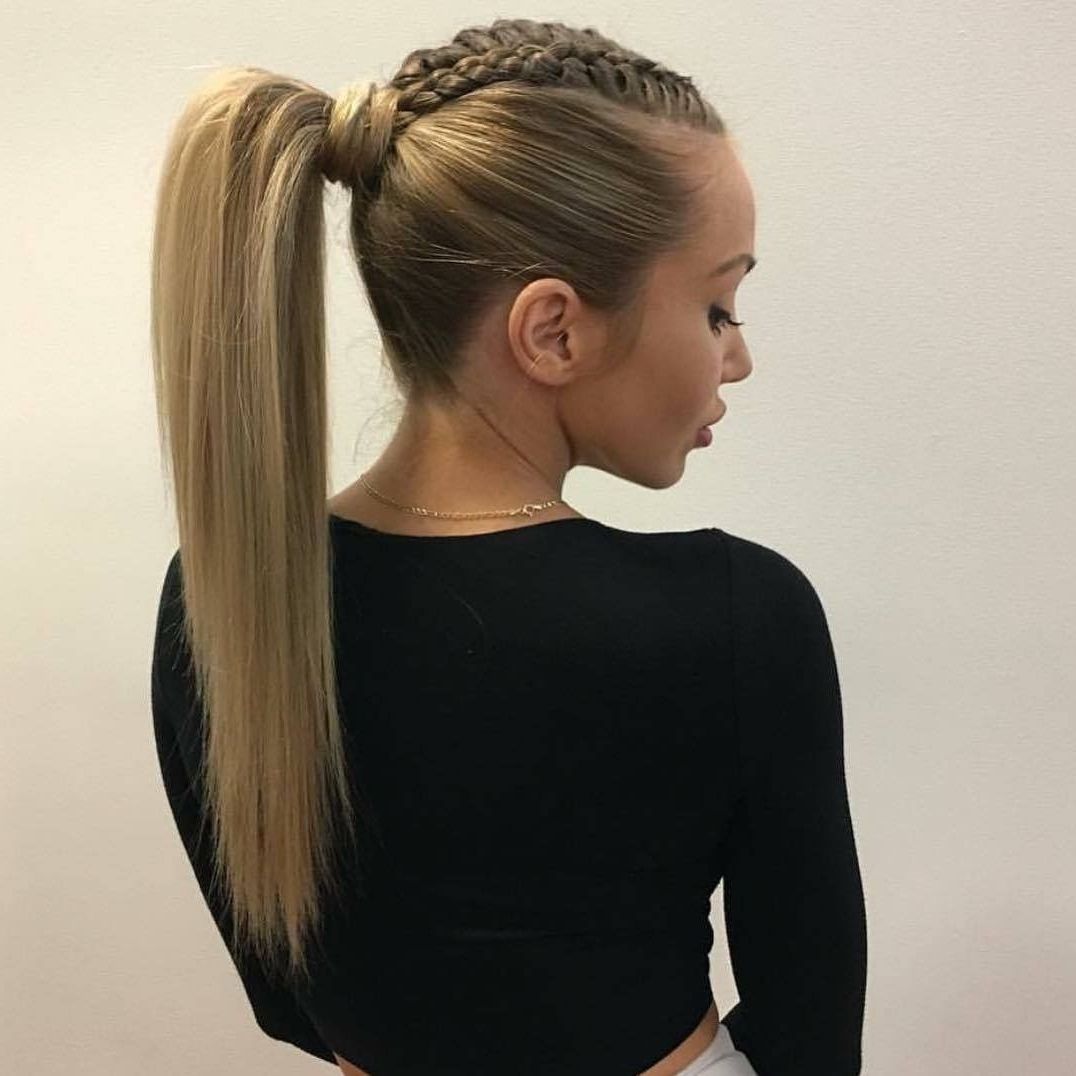 Hair, Hair Styles And Ponytail With Regard To Trendy Straight Triple Threat Ponytail Hairstyles (View 2 of 20)