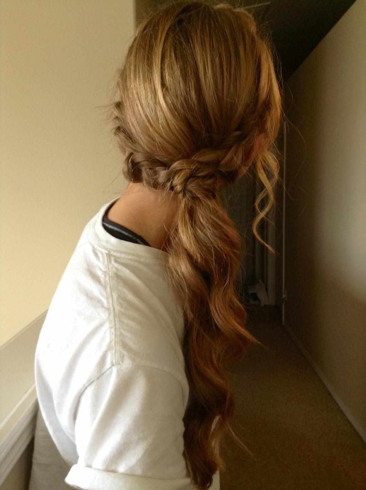 Hairstyle Soft Simple Ponytail Hairstyles For Everyday Romantic Throughout Well Known Romantic Ponytail Hairstyles (View 6 of 20)