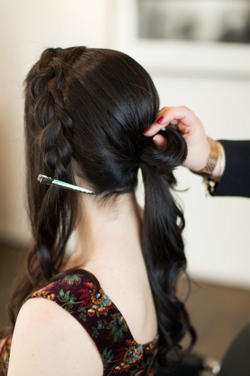 Hairstyle Tutorial: A Romantic Braided Updo Inspireda Modern Day Intended For Most Popular Regal Braided Up Do Ponytail Hairstyles (Gallery 19 of 20)